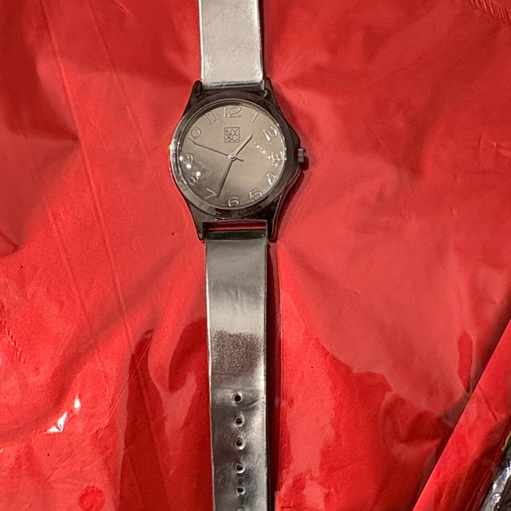 NY & C silver Watch